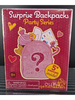 Surprise Backpacks Party Series Collectible Toy Set